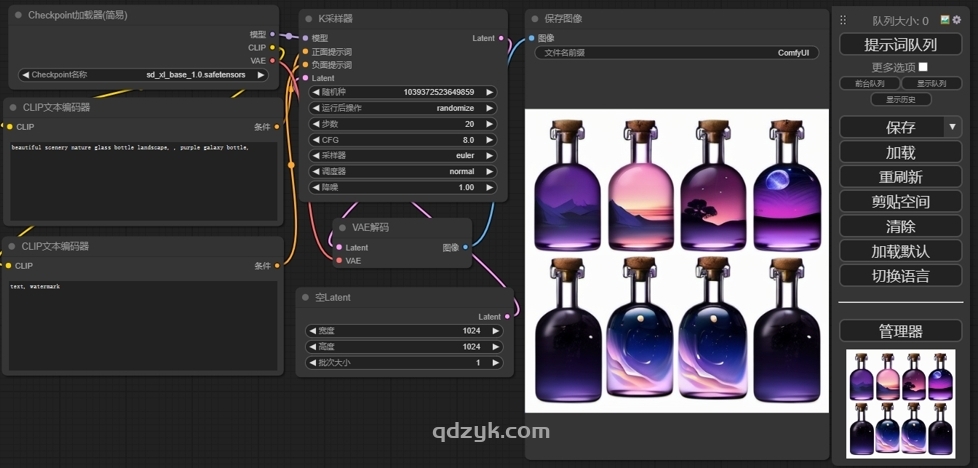 SD-ComfyUI【官方原生包】