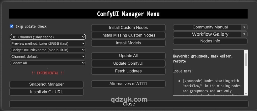 Manager-插件管理器