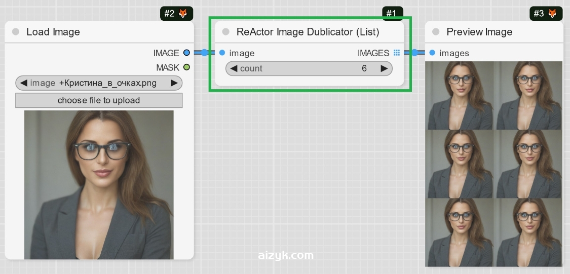 ComfyUI-ReActor图片视频一键换脸节点