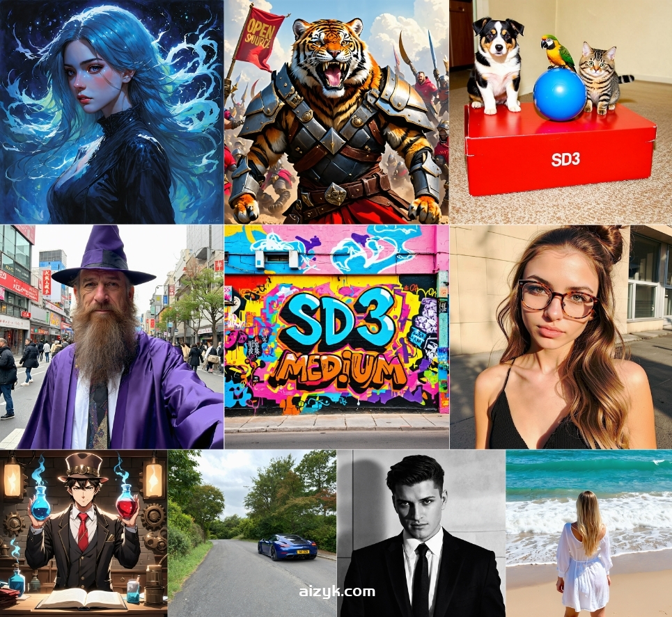 尝鲜stable-diffusion-3模型+ComfyUI工作流