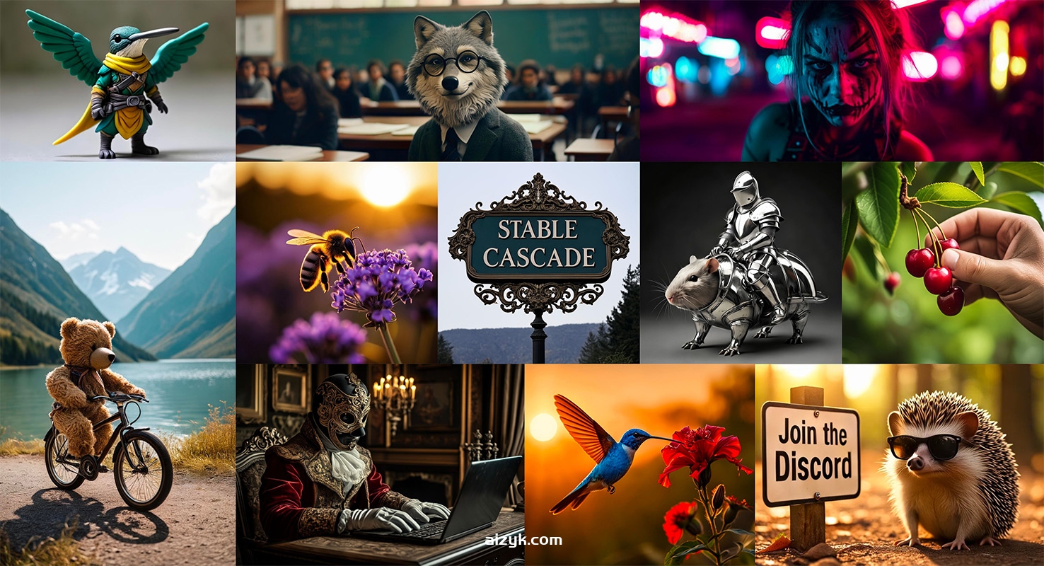 抢先体验stabilityAI最新发布的stable-Cascade模型+节点