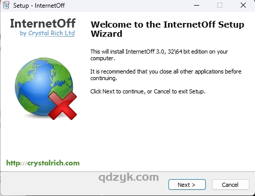 电脑断网软件inetoffsetup 3.0