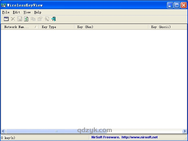 WirelessKeyView无线密码查看器