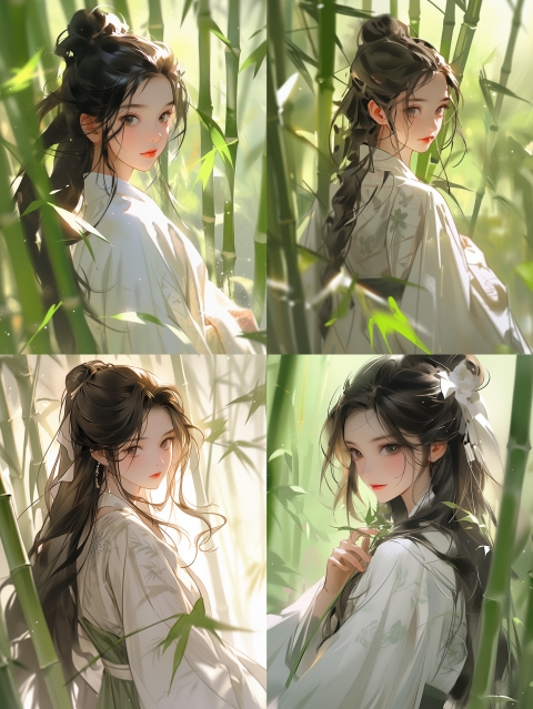 【Midjourney国风/古风美女咒语6套】Midjourney咒语包|Midjourney保姆级教程（八）