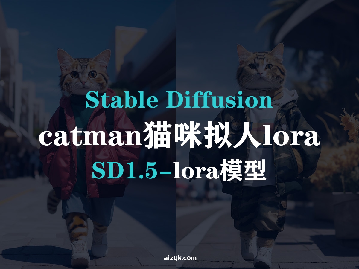【SD1.5-lora】catman猫咪拟人