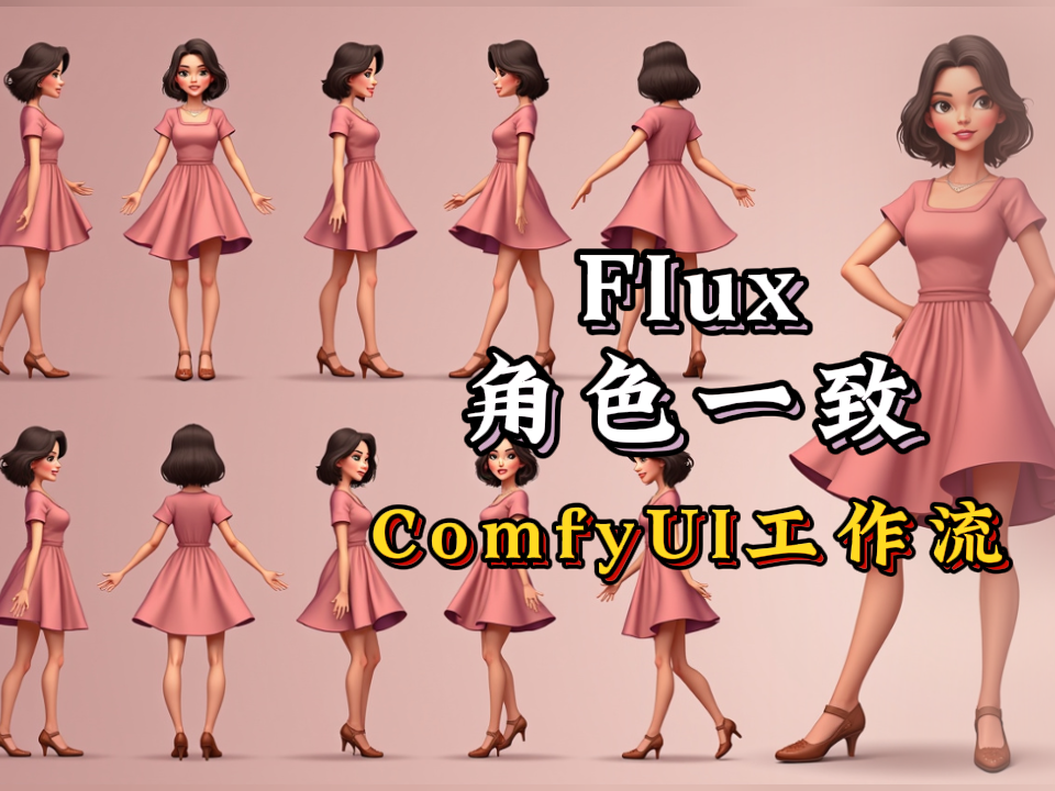 Flux 角色一致表-ComfyUI工作流