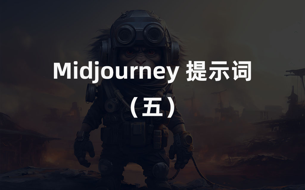 【Midjourney提示词咒语大全】Midjourney保姆级教程（五）