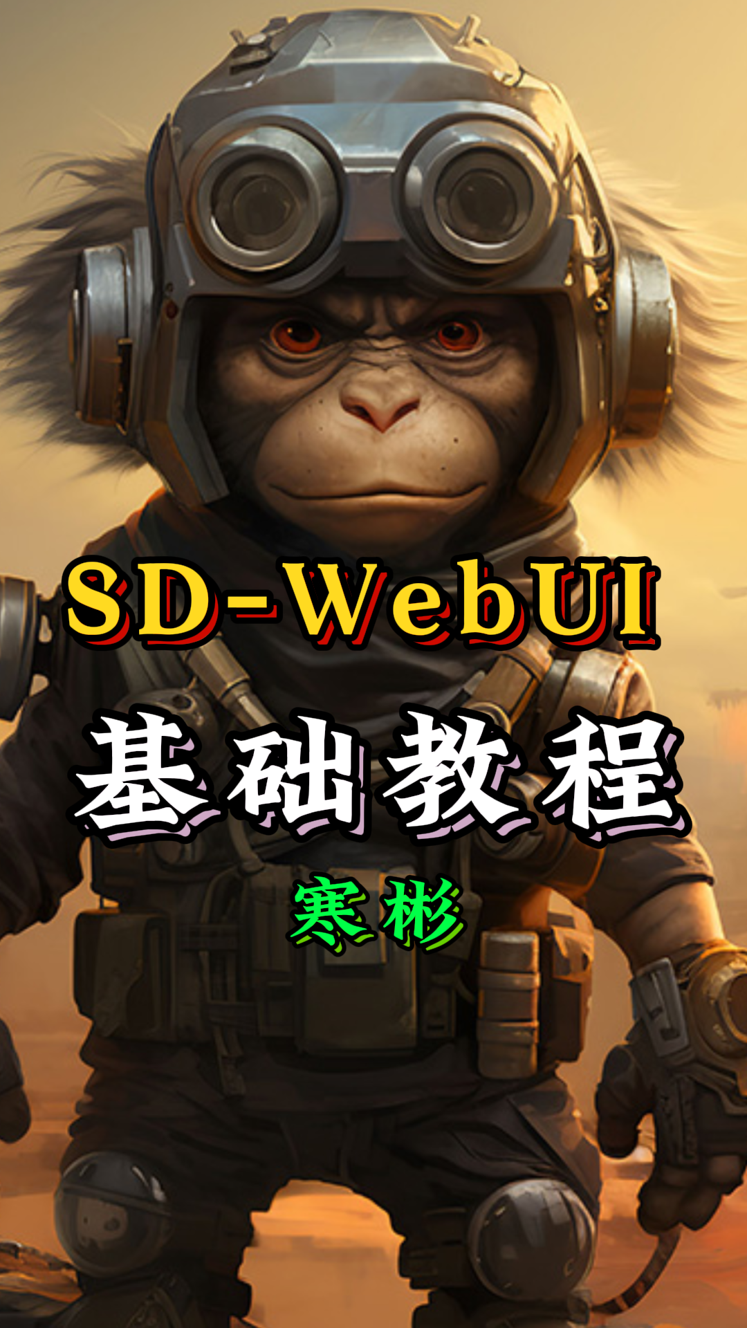 《SD-WebUI基础教程》AI侠客岛-寒彬老师